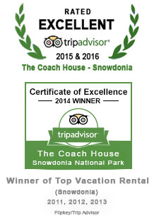 Rated 'Excellent on Trip Advisor - Certificate of Excellence Winner 2014